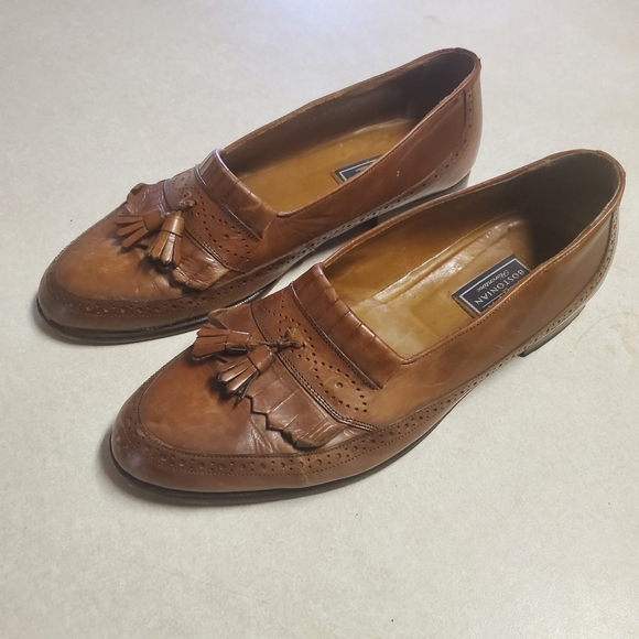 Bostanian Florentino Leather Loafers sz 10 M